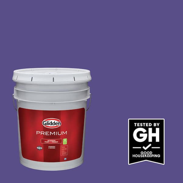 5 gal. PPG1247-7 Eggplant Semi-Gloss Interior Latex Paint