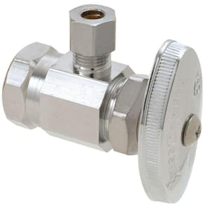 1/2 in. FIP Inlet x 1/4 in. Compression Outlet Multi-Turn Angle Valve