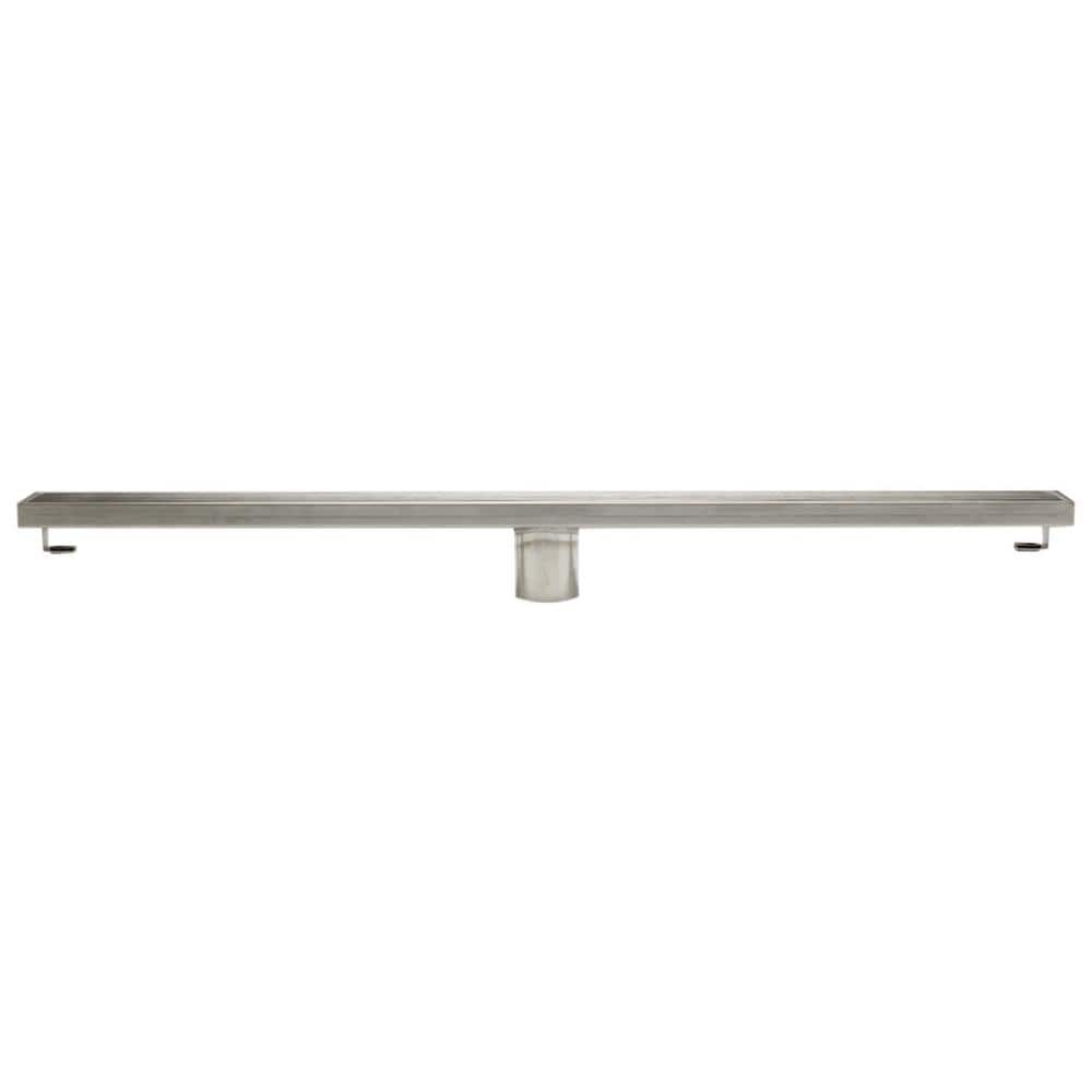 32" Brushed Stainless Steel Linear Shower Drain