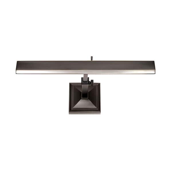 WAC Lighting Hemmingway 14 in. Rubbed Bronze LED Adjustable Picture Light, 2700K