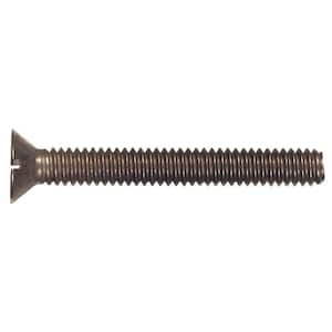 #8-32 x 1 in. Slotted Flat-Head Machine Screws (30-Pack)