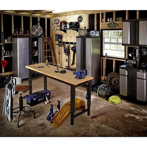 Frontier 48 in. W x 20 in. D Adjustable Height Wood Top Frontier 48 in. W x 20 in. D Adjustable Height Wood Top