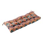 Surreal 44 in. x 17 in. Rectangle Outdoor Bench/Swing Cushion