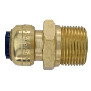 Tectite 1/2 in. Brass Push-to-Connect x Male Pipe Thread Adapter ...