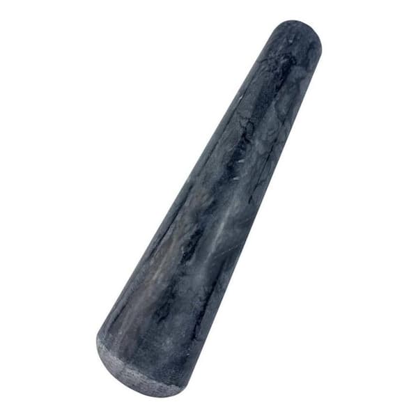 Granite Polished Black Finish Replacement Pestle for Grinding Nuts Seeds Garlic Spices Sauces Home Cooking