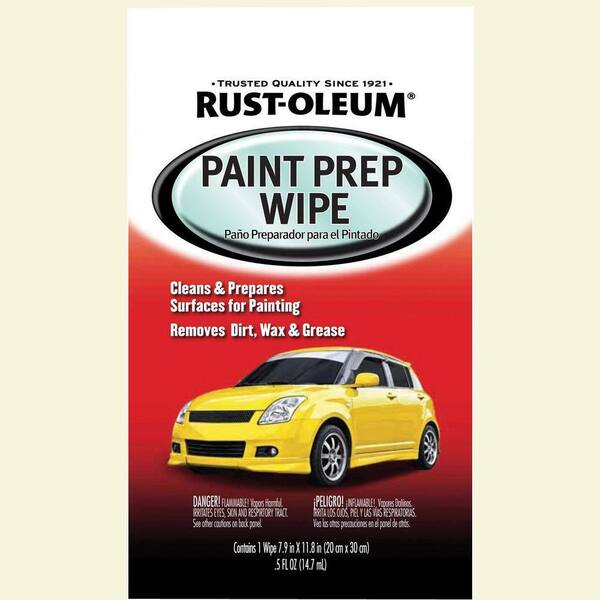 Rust-Oleum Automotive Paint Prep Wipes (Case of 12)
