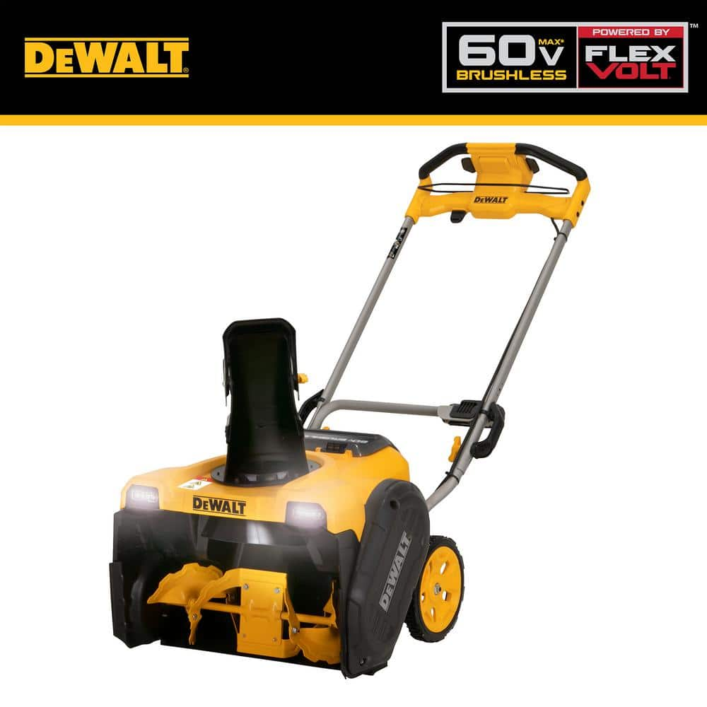 Dewalt battery powered snow blower sale