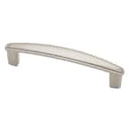 Liberty Rope Edged 3-3/4 in. (96 mm) Satin Nickel Cabinet Drawer Bar Pull