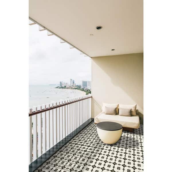 sakura...8 MSI Sakura 8 in. x 8 in. Matte Porcelain Encaustic Floor and