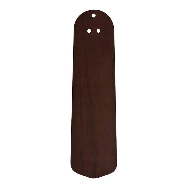 Casablanca Burnt Walnut/Walnut Reversible Veneer 22 in. Package of 5 Replacement Ceiling Fan Blades