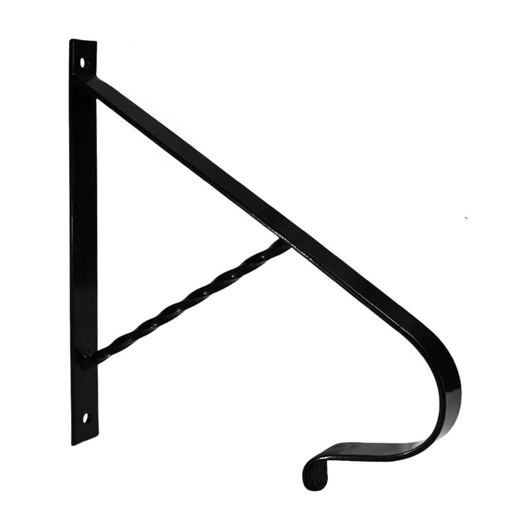 Metal Handrail Railing for 1-2 Steps Wall Mounted Outdoor Staircase Porch Deck Black 1 Piece price history on PriceWatchPro