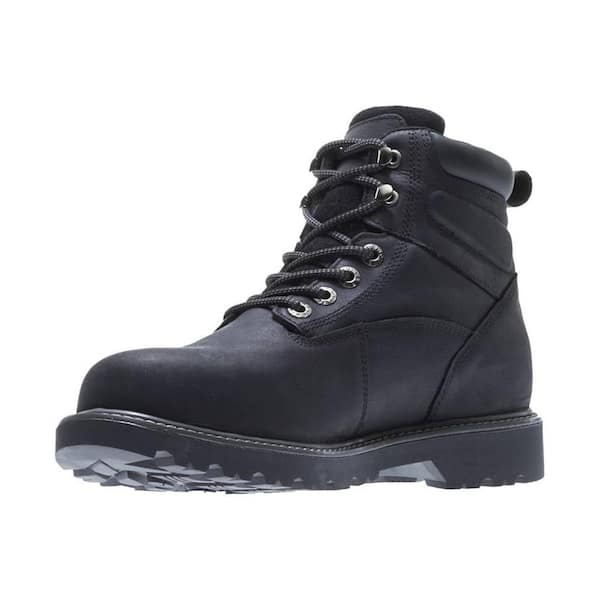 Wolverine black clearance steel toe boots