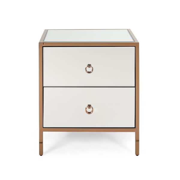 Unbranded Ardith Mirrored 2-Drawer Cabinet