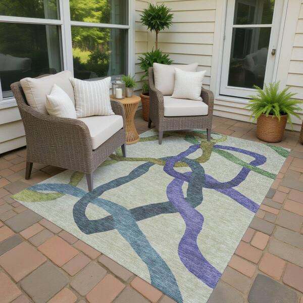 Addison Rugs Chantille Machine Washable Indoor/Outdoor Abstract