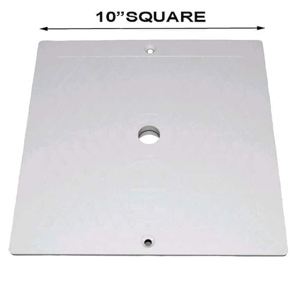 Square Deck Plate Replacement part for Select Pool Skimmers