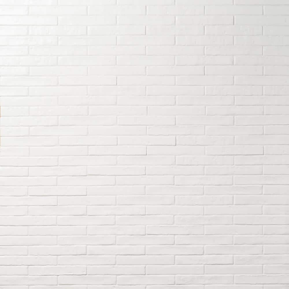 Glossy White Ceramic Subway Wall Tile for Bathroom and Kitchen