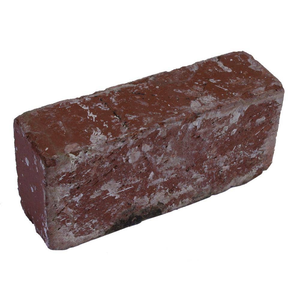 8 in. x 2-1/4 in. x 4 in. Clay Solid Brick RED0126MCO - The Home Depot