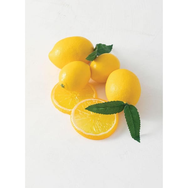 SULLIVANS Artificial Lemon and Slices (Set of 6)