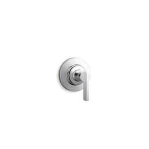 Castia By Studio McGee MasterShower 1-Handle Transfer Valve Trim with Lever Handle in Polished Chrome