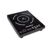 Hamilton Beach Single Burner 10 in. Black Induction Cooktop 34104 - The ...