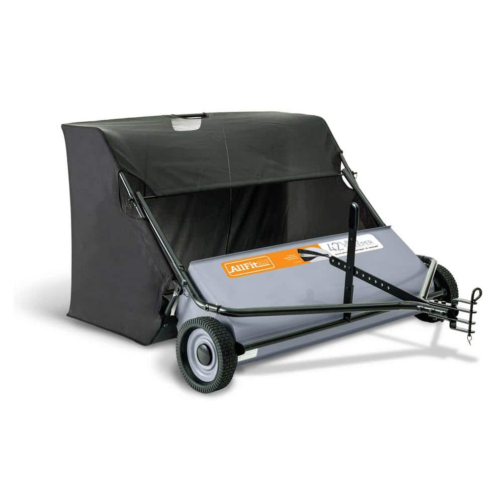 AllFitHD 42 in. 22 cu. ft. Lawn Sweeper AF 4222LS The Home Depot