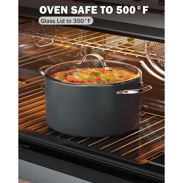 送料無料Cooks Standard Dutch Oven Casserole with Glass Lid,