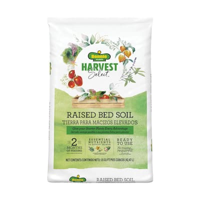 Harvest Select 1.5 cu. Ft. Raised Bed Soil for Vegetables Fruit and Flowers