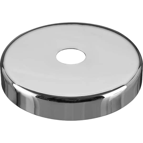 Unbranded 5-1/8 in. Dia and 1 in. Center Hole, Chrome Finish, Chandelier Fixture Canopy Kit