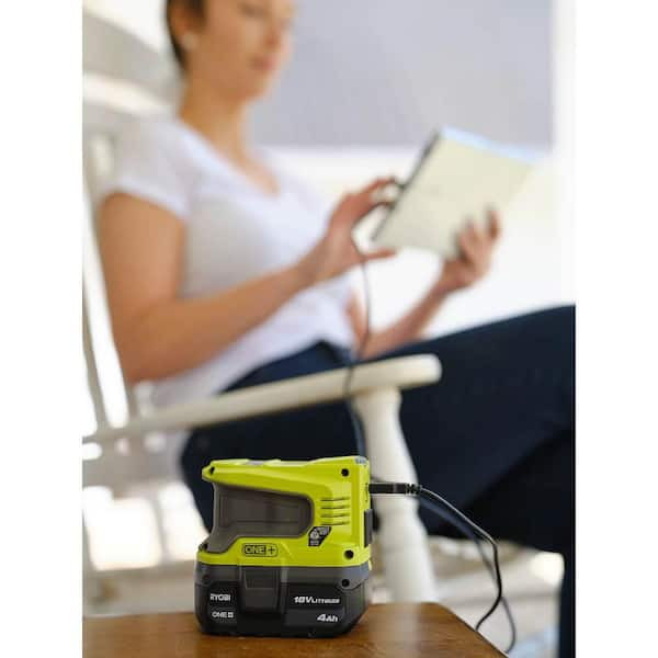 RYOBI ONE+ 18V Lithium-Ion 4.0 Ah Battery (2-Pack) PBP2005 - The