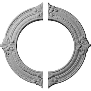 13-1/8 in. x 8 in. x 5/8 in. Benson Urethane Ceiling Medallion, 2-Piece (Fits Canopies up to 8 in.)