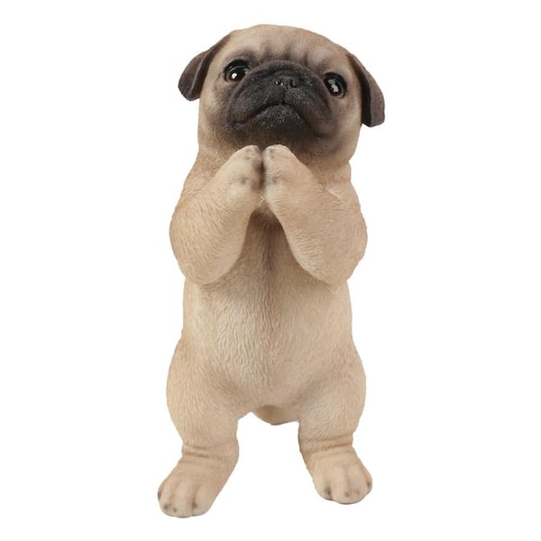 HI-LINE GIFT LTD. Hi Line Gift Limited 8.35 in. Pug Puppy Praying Garden Statue