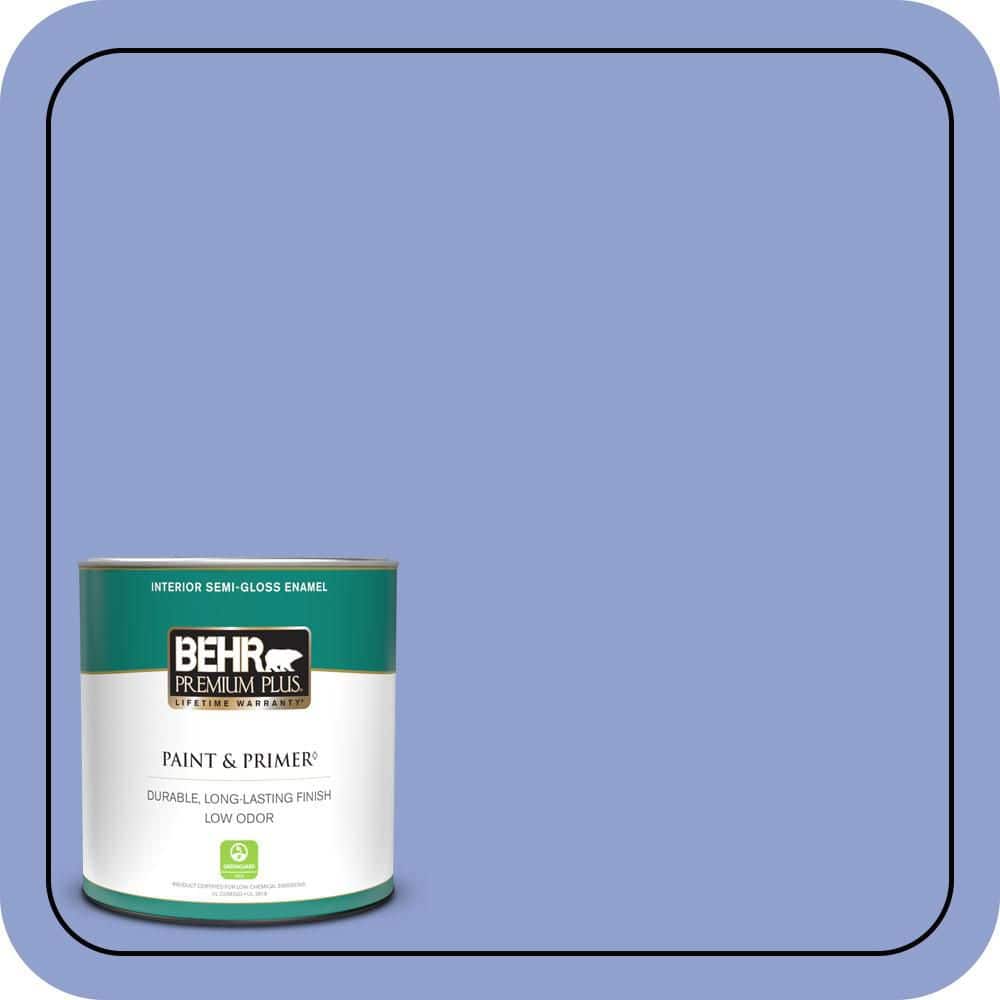 1 qt. #600B-4 Pageant Song Semi-Gloss Enamel Low Odor Interior Paint & Primer price history on PriceWatchPro