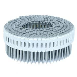 1.75 in. x 0.086 in. 0-Degree Ring Stainless Plastic Sheet Coil Nail 4,000 per Box