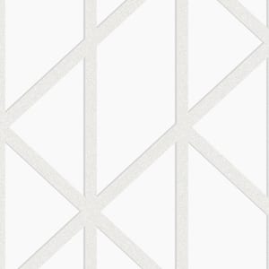 Superfresco Easy Geo Panel White Wallpaper Sample