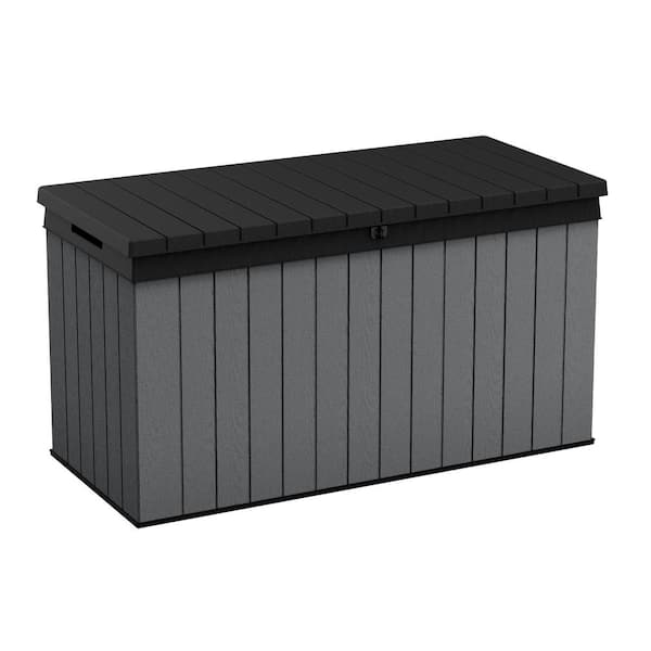 XXL 570L Heavy Duty Garden Storage Cushion Chest Box Outdoor