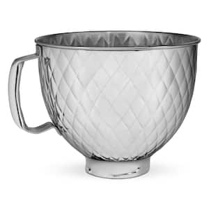 5 Qt. Tilt Head Quilted Stainless Steel Bowl