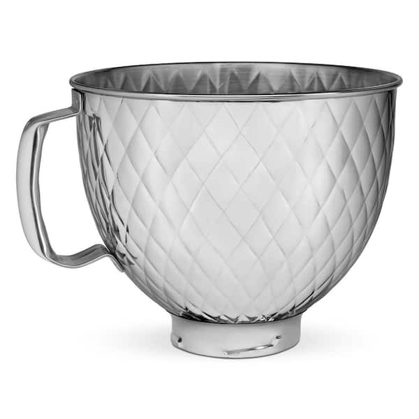 KitchenAid 5 Qt. Tilt Head Quilted Stainless Steel Bowl KSM5SSBQB