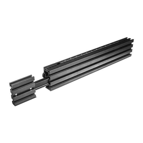 Telescoping Fence Extendable to 34 in., Miter Gauge Fence for Woodworking