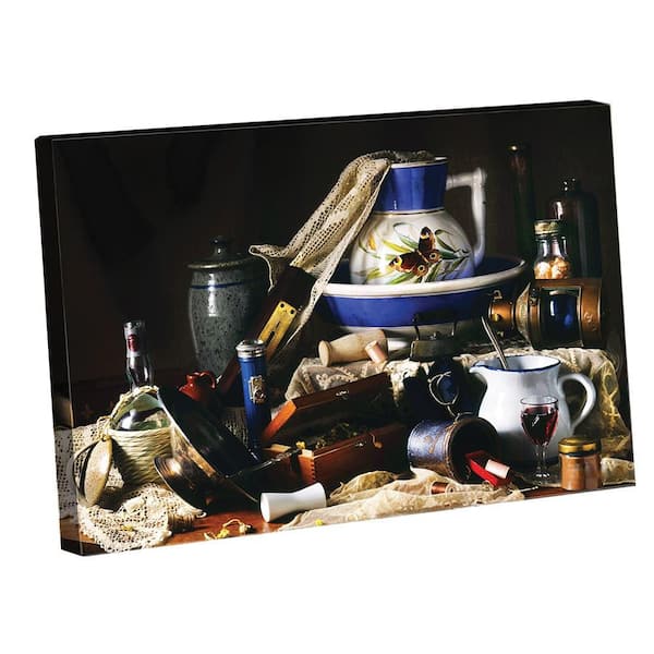 VENICE BEACH Collections Antiques by Steven A, Heller 1-Piece Unframed Canvas Drawing Print 16 in. x 20 in.