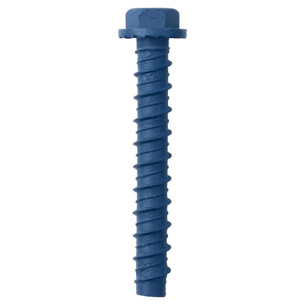 Tapcon 3/8 in. x 5 in. Hex-Washer-Head Mechanically Galvanized Large Diameter Concrete Anchors (2-Pack)