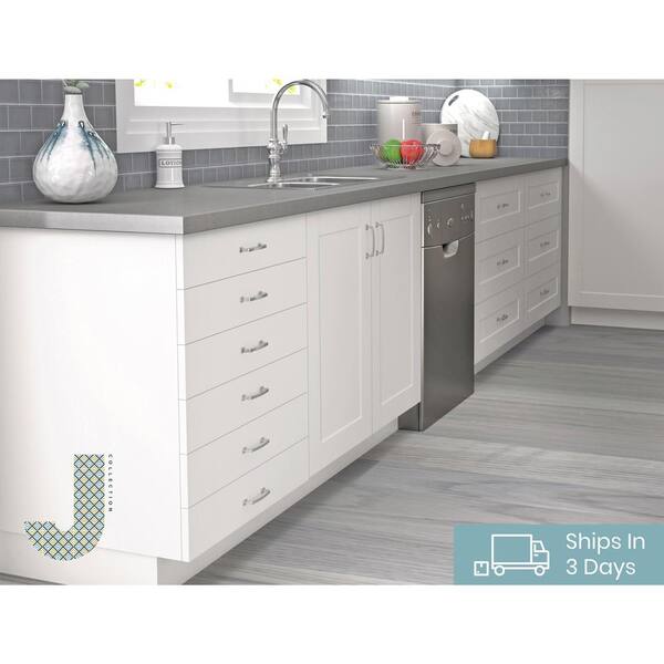 Download J Collection Shaker Assembled 30 In W X 84 5 In H X 24 In D Pantry Universal Single Oven Cabinet With Two Drawers In Vanilla White To2d3084 5 Ws The Home Depot