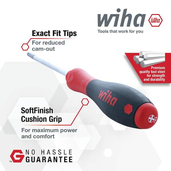 Soft Slotted and Phillips Screwdriver Set (5-Piece)