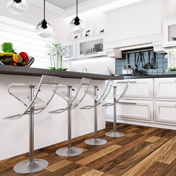 Clear kitchen bar stools hotsell