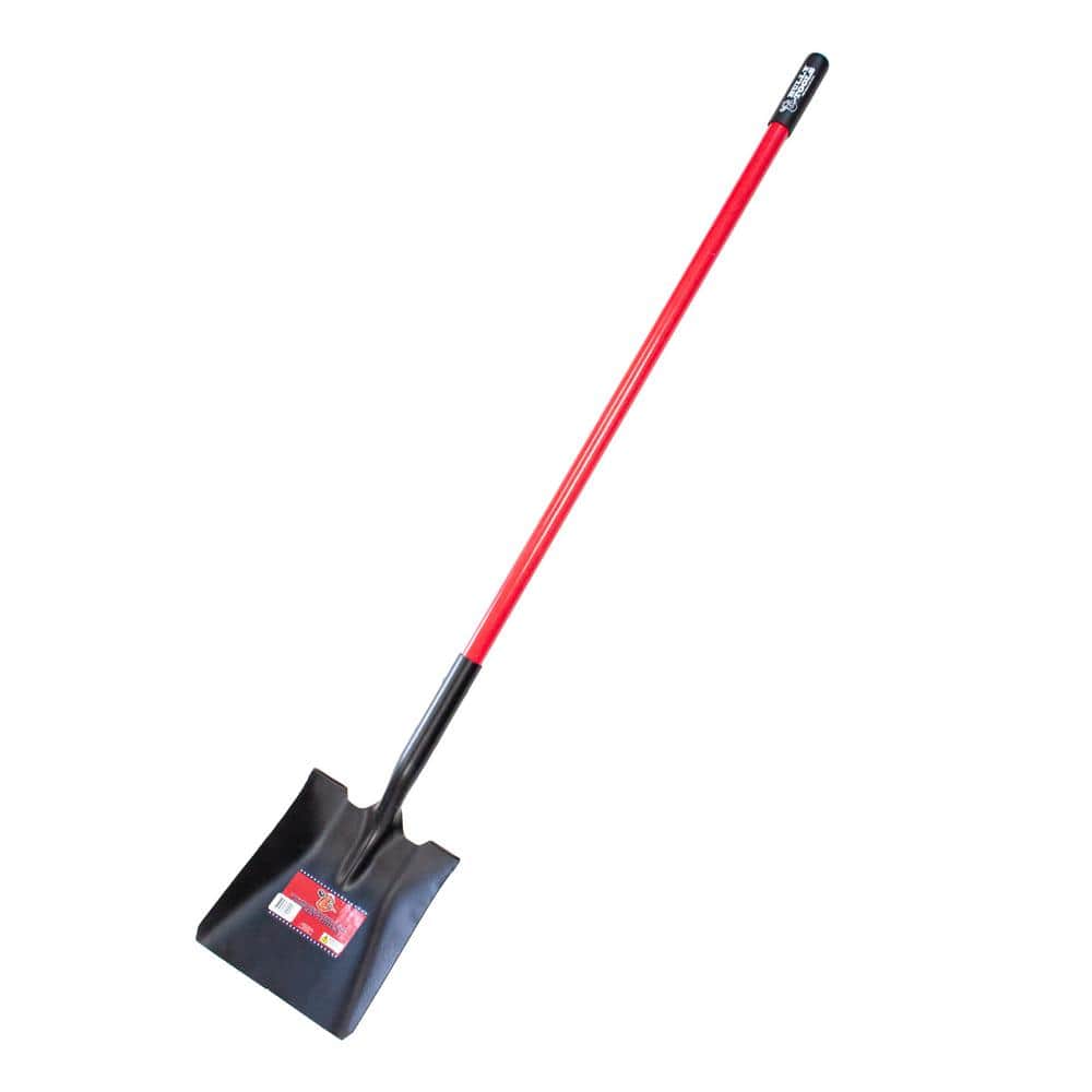 UPC 735390825253 product image for 14-Gauge Square Point Shovel with Fiberglass Long Handle | upcitemdb.com