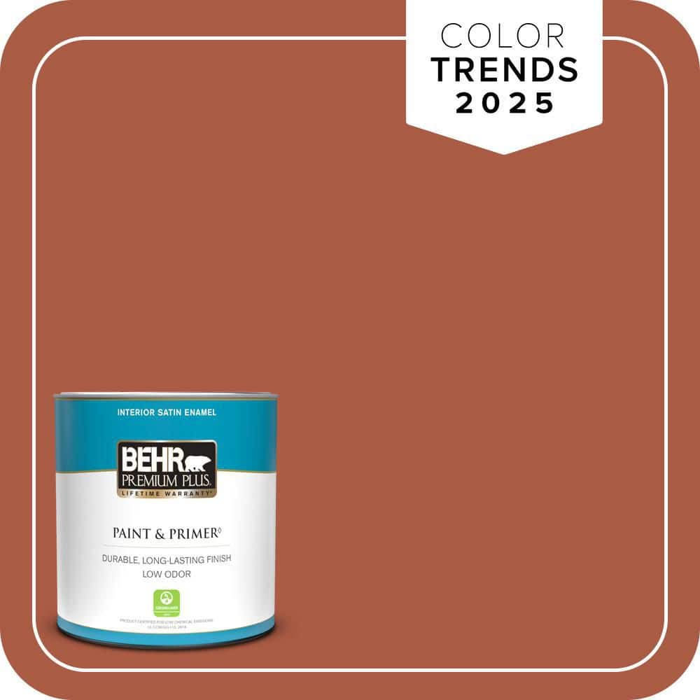 1 qt. #M190-7 Colorful Leaves Satin Enamel Low Odor Interior Paint & Primer price history on PriceWatchPro