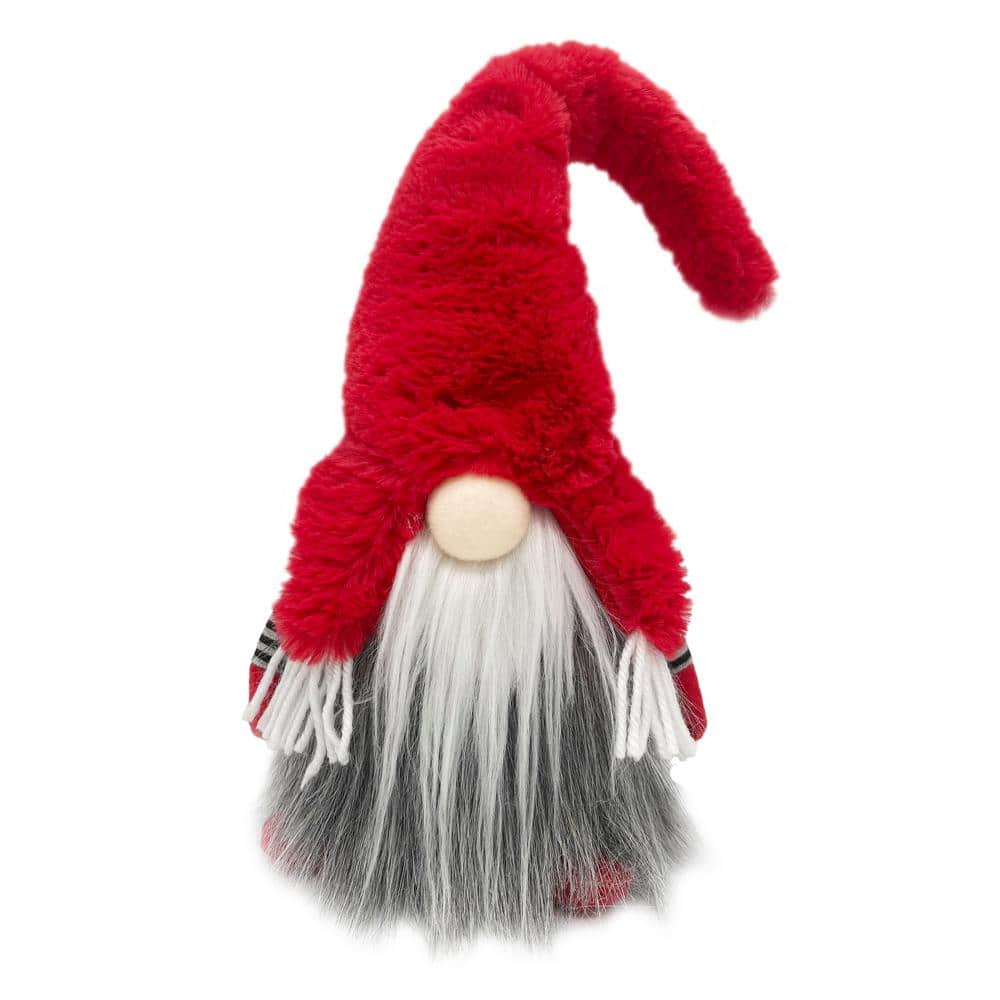18 in. Sitting Gnome Plush Ornament Home Decor