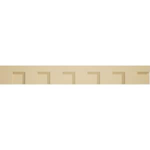 1 in. D x 6 in. W x 48 in. L Primed Polyurethane Panel Moulding