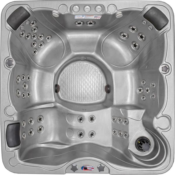 American Spas 6-Person 56-Jet 240-Volt Premium Acrylic Lounge Spa