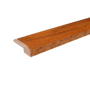 Swiss 0.38 in. Thick x 2 in. Width x 78 in. Length Low Gloss Wood Multi-Purpose Reducer Molding