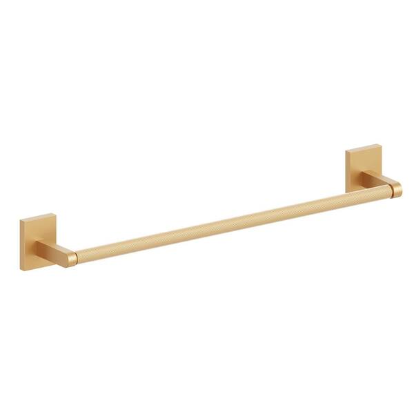 Elements of Design Restoration 24-in Polished Brass Wall Mount Single Towel Bar Elements of Design Restoration 24-in Polished Brass Wall Mount Single Towel Bar